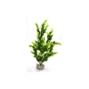 Buisson plante verte en plastique 35 cm