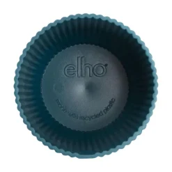 Cache pot bleu foncé Elho Vibes fold mini - Ø 9 cm