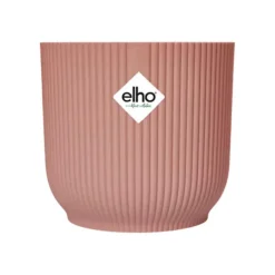 Cache pot rose poudré Elho Vibes fold mini - Ø 11 cm