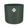 Cache pot vert leaf green Elho b.for soft - Ø 14 cm