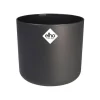 Cache-pot anthracite Elho B.for Soft - Ø 16 cm