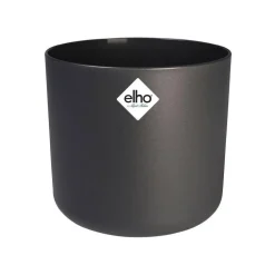 Cache-pot anthracite Elho b.for soft - Ø 22 cm