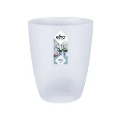 Cache-pot Brussels Orchidées haut Ø 12,5 x H 15,2 cm Polypropylène injecté