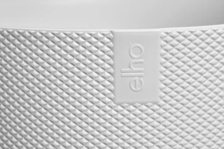 Cache-pot coloris blanc Jazz Elho - Ø 16 cm