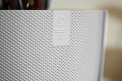 Cache-pot coloris blanc Jazz Elho - Ø 23 cm