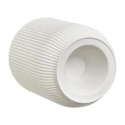 Cache-pot coloris blanc Vibes Fold Elho - Ø 12,5 cm