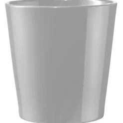 Cache-pot coloris gris Dallas Orchidée - Ø 13 cm