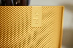 Cache-pot coloris jaune Jazz Elho - Ø 23 cm