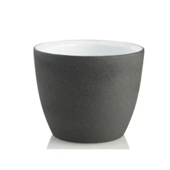 Cache-pot coloris noir Graphite - Ø 21,5 cm