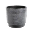 Cache-pot coloris noir Madeira - 24 x 22 cm