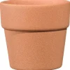 Cache-pot coloris orange lima mini Ø 7 cm