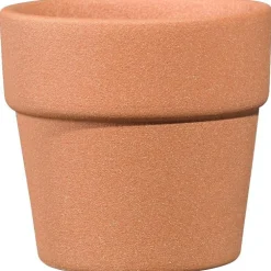 Cache-pot coloris orange lima mini Ø 7 cm