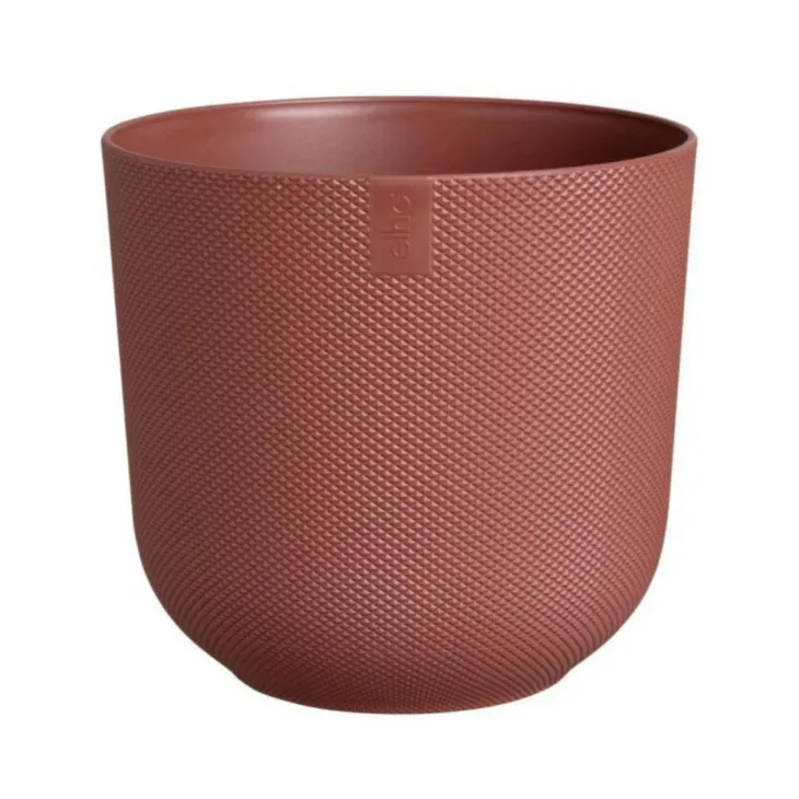 Cache-pot coloris rouge Elho - Ø 14 cm