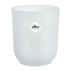 Cache-pot coloris transparent Vibes Fold Elho - Ø 12,5 cm