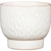 Cache-pot en céramique blanc Scheurich 931 Opale - Ø 18 cm