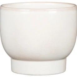 Cache-pot en céramique blanc Scheurich 930 Opale - Ø 15 cm