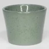 Cache-pot en céramique coloris vert glacé Fresh – Ø 32 x H 20,5 cm