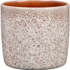 Cache-pot en céramique gris rosé Scheurich 900 Roccia - Ø 21 cm