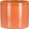 Cache-pot en céramique orange Scheurich 828 Papaya - Ø 12 cm