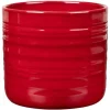 Cache-pot en céramique rouge Scheurich 850 Royal Bordeaux - Ø 14 x H 12,8 cm