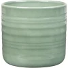Cache-pot en céramique vert Scheurich 850 Salvia - Ø 12 x H 11,1 cm