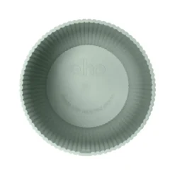Cache-pot en plastique recyclé vert sorbet Elho Vibes fold rond- Ø 16 cm
