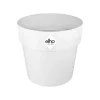 Cache-pot en polypropylène Elho B.for original rond blanc - Ø 18 cm