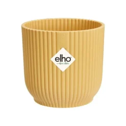 Cache-pot jaune beurre Elho Vibes Fold Mini - Ø 7 cm