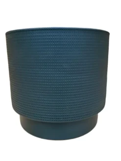 Cache-pot Madeira coloris vert en céramique - 20 x 18 cm
