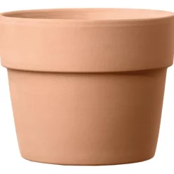 Cache-pot Perfetto White Ø 13 x H 11,6 cm Terre cuite