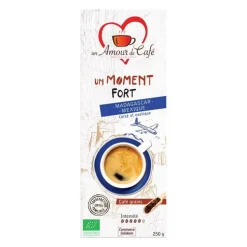 Café bio moulu Un moment fort 50% Mexique 50% Madagascar - 250 g