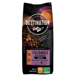 Café Colombie pur arabica bio FFL en grains 1kg