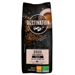 Café en grains doux équitable bio Destination - 500 g