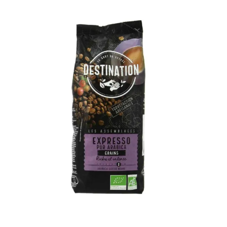 Café expresso 100% arabica bio FFL Grain Destination - 500 g