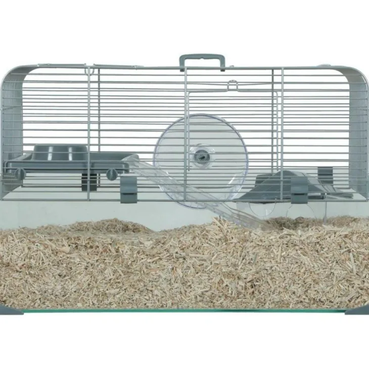 Cage pour rongeur coloris gris Zolux Panas Colour 50 – 52 x 29 x 35 cm