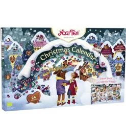 Calendrier de l'Avent infusions bio Yogi Tea - 33 x 21 cm