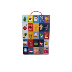 Calendrier de l'Avent pour chat avec jouets de Noël Croci - x 25