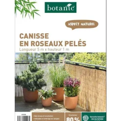 Canisse en roseaux fendus botanic® - H 100 cm x 5 m