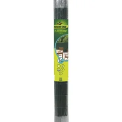 Canisse Plasticane vert double face PVC 13 mm 300x100 cm