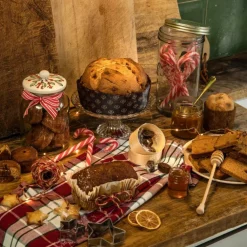 Cannes à sucre de Noël coloris blanc et rouge Hamlet - boîte de 12 (170 g)