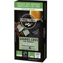 Capsules biodégradables Grands Crus bio FFL