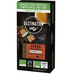 Capsules biodégradables Pérou bio FFL