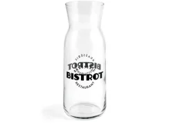Carafe Bistrot coloris transparent en verre - 0,7 L