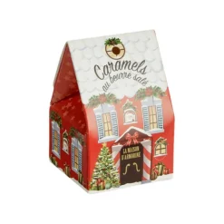 Caramels au beurre salé chalet du Père Noël bio Maison Armorine - 40 g