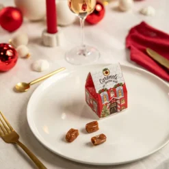 Caramels au beurre salé chalet du Père Noël bio Maison Armorine - 40 g