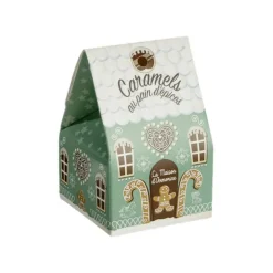 Caramels au pain d'épices chalet du Père Noël bio Maison Armorine - 40 g