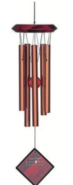 Carillon en aluminium rouge Vitis in Situ Mars - 43 cm