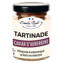 Caviar d’aubergine bio en pot de 90 g