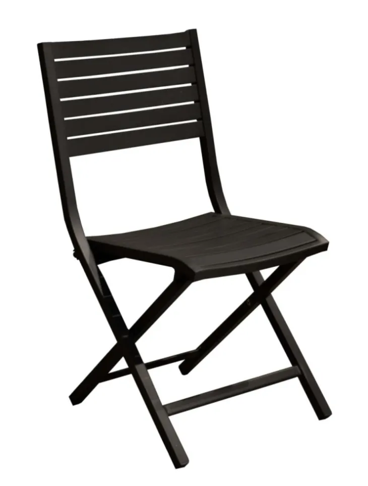 Chaise Canna en aluminium - 46 x 87 x 53 cm