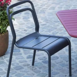 Chaise Oro en aluminium